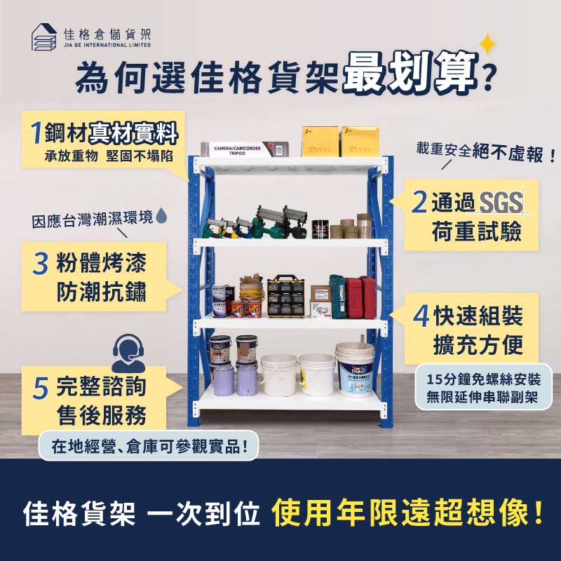 佳格倉儲貨架品質與挑選指南-Q235結構鋼與SGS靜態荷重試驗通過規格解析 佳格倉儲貨架品質與挑選指南-Q235結構鋼與SGS靜態荷重試驗通過規格解析