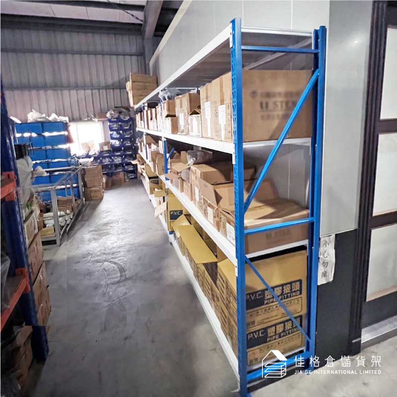 桃園倉儲規劃案例-單層載重160kg輕型貨架-工業材料高密度收納 桃園倉儲規劃案例-單層載重160kg輕型貨架-工業材料高密度收納