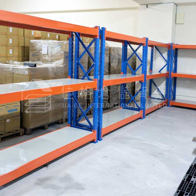 國內知名保健食品品牌商 單層 1.5 噸重型貨架 國內知名保健食品品牌商 單層 1.5 噸重型貨架