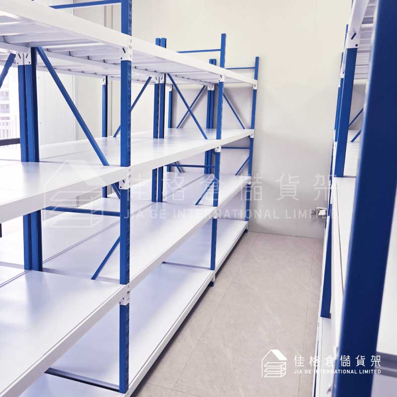 科技大廠備品間收納優化:高密度層板式貨架排列 科技大廠備品間收納優化:高密度層板式貨架排列