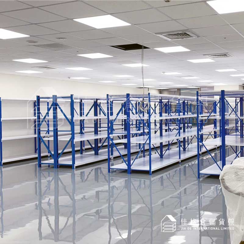 科技硬體備品整備區多層板輕中型貨架安裝實景 科技硬體備品整備區多層板輕中型貨架安裝實景