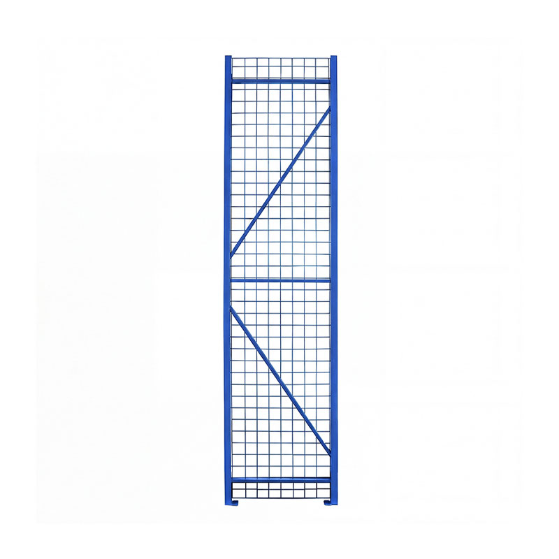 深50x高200公分-輕側網型立柱-藍色