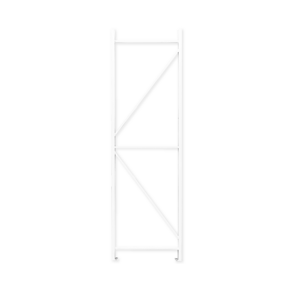 深60x高200公分-輕中型立柱-白色