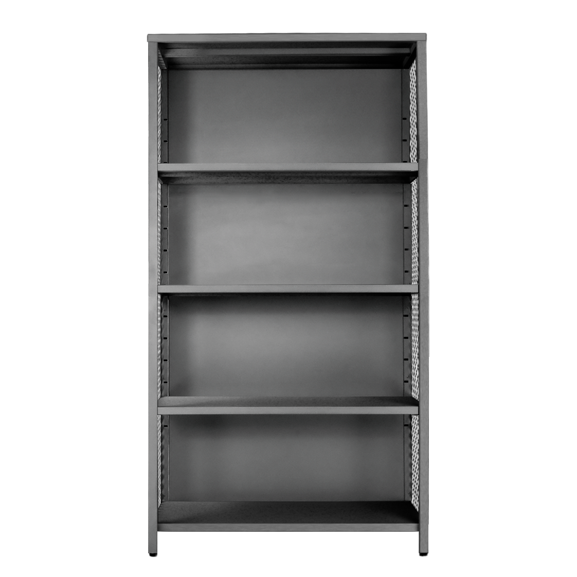 深35x寬80x高150 cm 【二代】工業風置物層架-黑