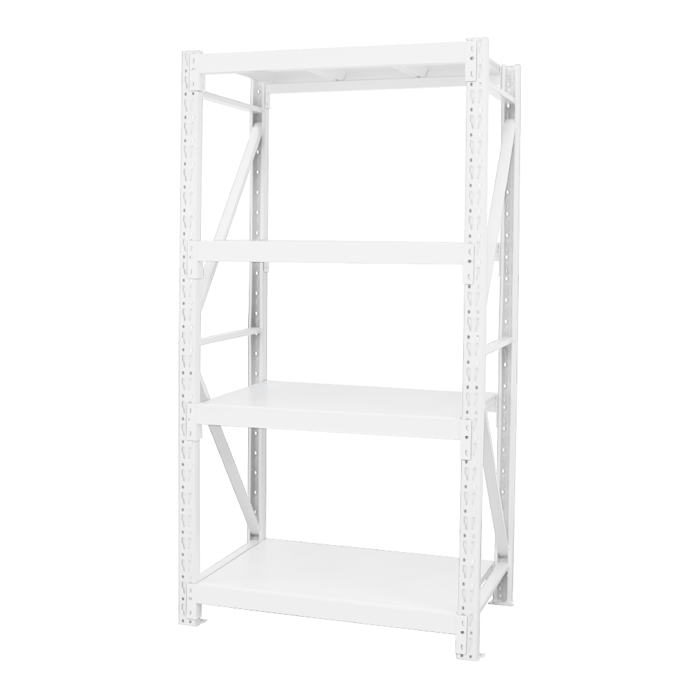 深50x寬80x高150 cm 輕型貨架-白色