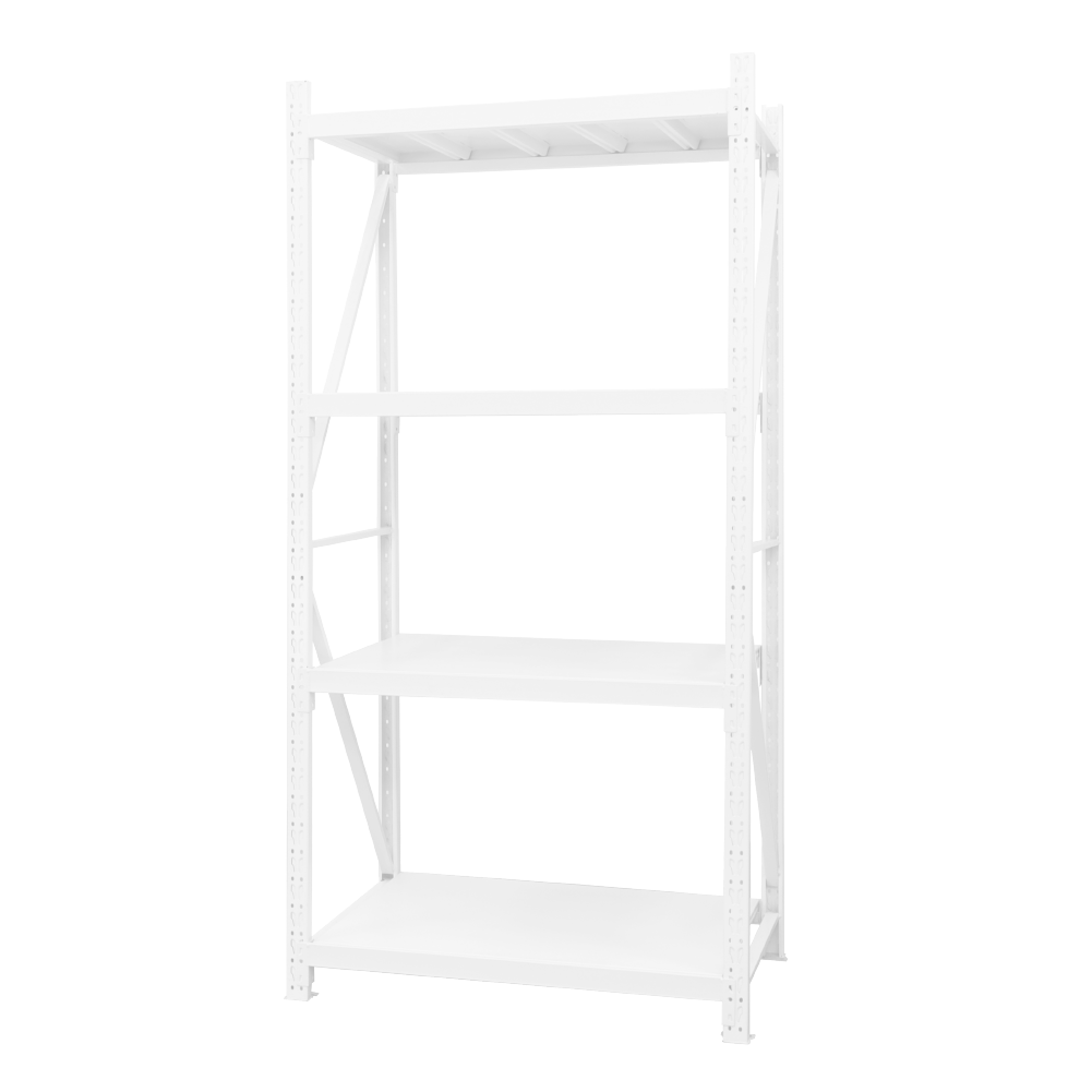 深60x寬100x高200 cm 輕中型貨架-白色
